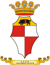 Benevento (Italy), coat of arms - vector image
