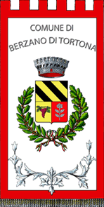 Флаг коммуны Берцано-ди-Тортона (провинция Алессандрия)