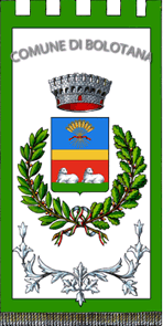Флаг коммуны Болотана