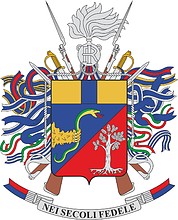 Векторный клипарт: Корпус карабинеров Италии, герб (1977 г.)