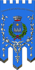 Флаг коммуны Кастеллино-Танаро (провинция Кунео)