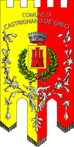 Флаг коммуны Кастриньяно-де'-Гречи (провинция Лечче)
