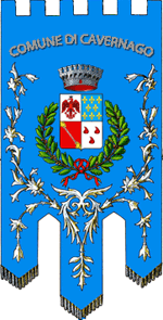 Флаг коммуны Каверньяго (провинция Бергамо)
