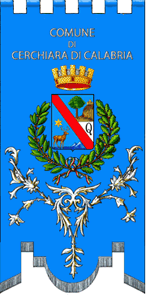 Флаг коммуны Черкиара-ди-Калабрии (провинция Козенца)