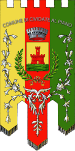 Флаг коммуны Чивидате-Аль-Пьяно (провинция Бергамо)