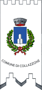 Флаг коммуны Коллаццоне (провинция Перуджа)
