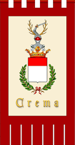 Флаг города Крема (провинция Кремона)