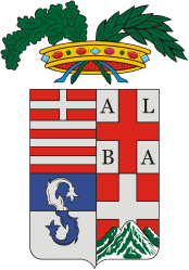 Cuneo (province in Italy), coat of arms - vector image