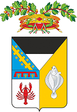 Ferrara province (Italy), coat of arms prov - vector image