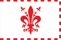 Florence (Italy), flag - vector image