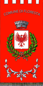 Флаг коммуны Флореста (провинция Мессина)