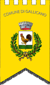 Флаг коммуны Галликано (провинция Лукка)