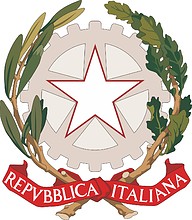 Italy, coat of arms (#2) - vector image