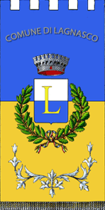 Флаг коммуны Ланьяско (провинция Кунео)