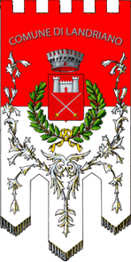 Флаг коммуны Ландриано (провинция Павия)