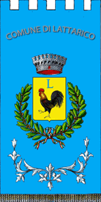Флаг коммуны Латтарико (провинция Козенца)