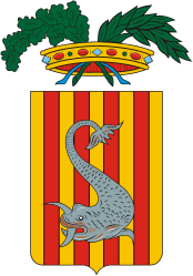 Lecce (province in Italy), coat of arms - vector image