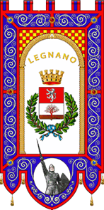 Флаг коммуны Леньяно (провинция Милан)