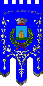 Флаг коммуны Лекуйо-Беррия (провинция Кунео)