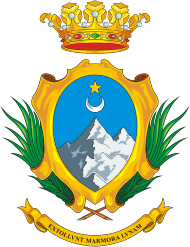 Massa Carrara (province in Italy), coat of arms - vector image