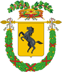 Naples (Napoli, province in Italy), coat of arms - vector image