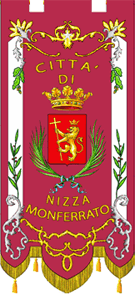 Флаг города Ницца-Монферрато (провинция Асти)