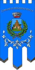 Флаг коммуны Ногароле-Рокка (провинция Верона)