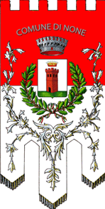 Флаг коммуны Ноне (провинция Турин)