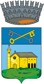 Oltrona di San Mamette (Italy), coat of arms - vector image