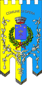 Флаг коммуны Опера (провинция Милан)