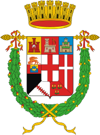 Padova (province in Italy), coat of arms - vector image