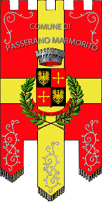 Флаг коммуны Пассерано-Марморито (провинция Асти)