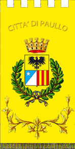 Флаг города Паулло (провинция Милан)