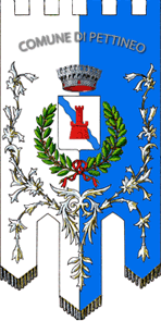 Флаг коммуны Петтинео (провинция Мессина)
