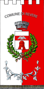 Флаг коммуны Ревере (провинция Мантуя)