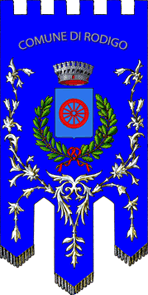 Флаг коммуны Родиго (провинция Мантуя)