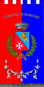 Флаг коммуны Ронкис (провинция Удине)