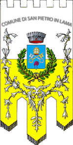 Флаг коммуны Сан-Пьетро-ин-Лама (провинция Лечче)