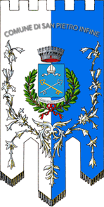 Флаг коммуны Сан-Пьетро-инфине (провинция Казерта)