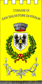 Флаг коммуны Сан-Сальваторе-ди-Фиталия (провинция Мессина)