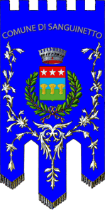 Флаг коммуны Сангинетто (провинция Верона)