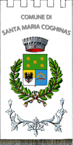 Флаг коммуны Санта-Мария-Когинас (провинция Сассари)