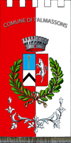 Флаг коммуны Талмассонс (провинция Удине)