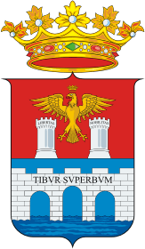 Tivoli (Italy), coat of arms - vector image