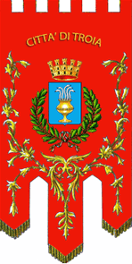 Флаг города Троя (провинция Фоджа)