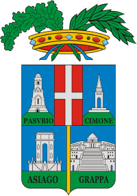 Vicenza (province in Italy), coat of arms - vector image