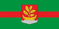 Ārlava parish (Latvia), flag - vector image