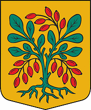 Bārbele parish (Latvia), coat of arms - vector image