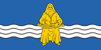 Vector clipart: Burtnieki municipality (Latvia), flag