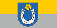 Vector clipart: Cibla municipality (Latvia), flag